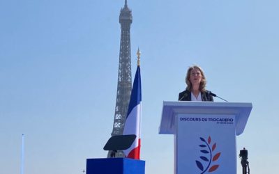 Discours de Laurence Trochu au Trocadéro