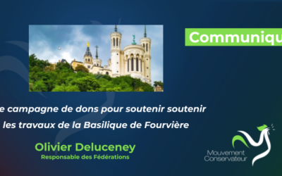 Une campagne de dons pour soutenir la Basilique de Fourvière