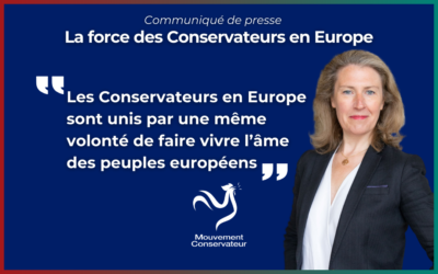 La force des Conservateurs en Europe